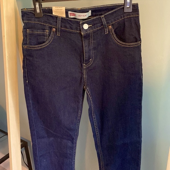 Levi's 511 Youth Teen Boys Jean Size 16 Regular 28x28 Slim Fit New with tags - Picture 2 of 8